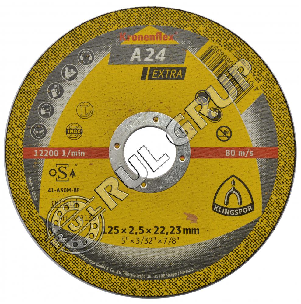 DISC DEBITAT A24 EXTRA 125X2,5X22MM KLINGSPOR 